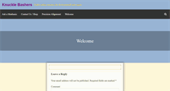 Desktop Screenshot of knucklebashers.com